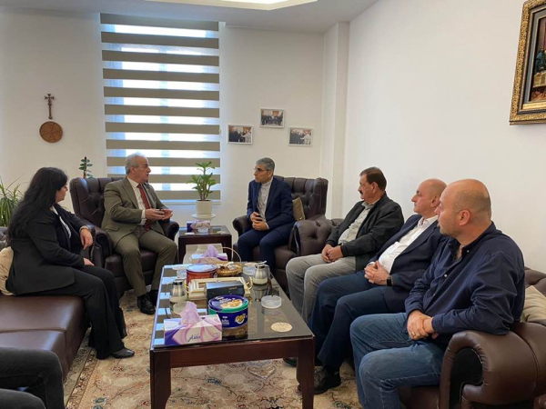 السكرتير العام يزور محافظة دهوك