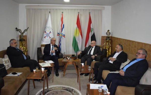 الأحزاب القومية الخمسة تناقش اوضاع شعبنا