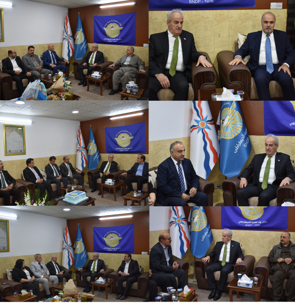 حزب بيت نهرين يستقبل المهنئين بمناسبة الذكرى الـ48 لتأسيسه