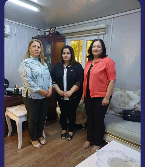 فرع اربيل لحزبنا يزور دار الرجاء لرعاية المسنين في عنكاوا