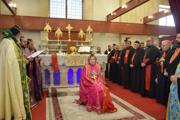 القداس الالهي وصلاة الجناز للمثلث الرحمات المطران مار غريغوريوس صليبا شمعون