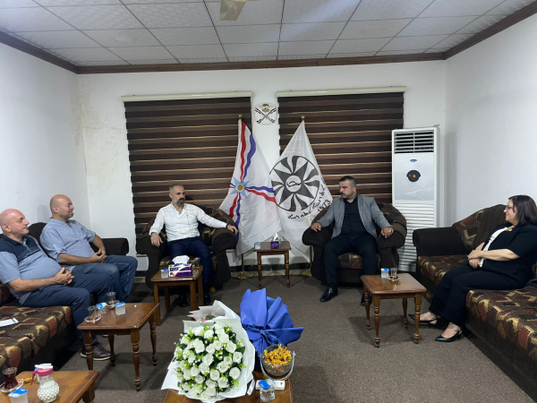 دهوك.. بيت نهرين يهنئ الحزب الوطني الاشوري بمناسبة الذكرى ال52 لتأسيسه