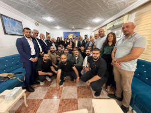 فرع دهوك لحزب بيت نهرين يستقبل المهنئين بمناسبة الذكرى الـ49 لتأسيسه
