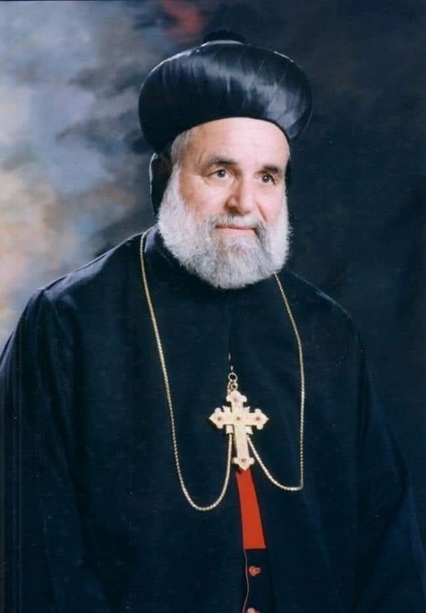 بيت نهرين ينعي رحيل المثلث الرحمات مار غريغوريوس صليبا شمعون