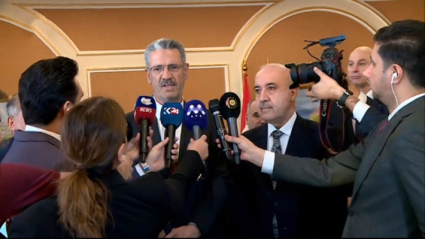 وزير النفط الاتحادي من أربيل: الهدف من زيارتنا استئناف صادرات نفط إقليم كوردستان