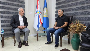 السكرتير العام يستقبل رئيس حركة التجديد الكردستاني- سوريا