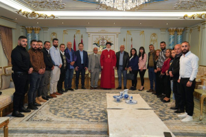 استقبال البطريرك مار آوا الثالث شخصيات من خارج العراق