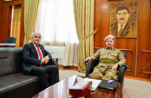 السكرتير العام لحزب بيت نهرين الديمقراطي يجتمع مع الرئيس بارزاني