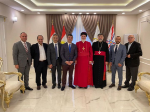 البطريرك مار آوا الثالث يستقبل وفد من القوش وديترويت وشيكاغو