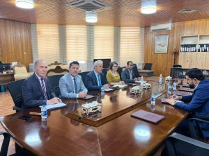 لجنة حقوق الانسان البرلمانية تستقبل ممثل حكومة الاقليم في السويد