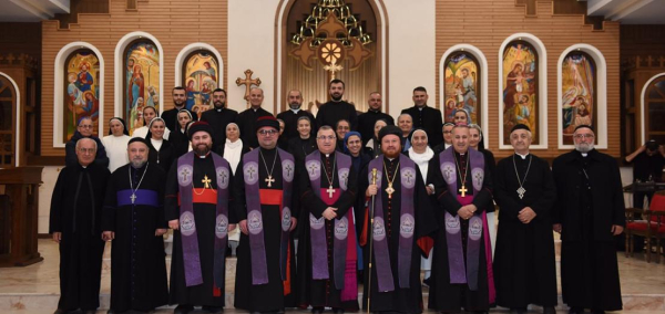 رؤساء كنائس أربيل يصلون من أجل الوحدة