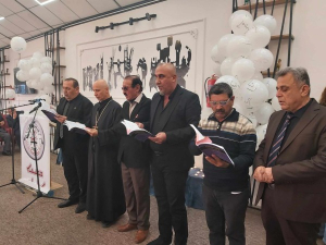 مناصرة لشهداء العرس، الادباء السريان ينشدون قصائدهم