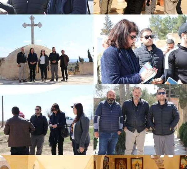 نادين ماينزا تجري جولة لقرى شعبنا في الخابور