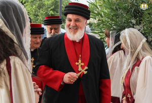 البطريرك مار آوا الثالث يزور كنيسة مار يوسف خنانيشو التابعة لأبرشية غرب امريكا