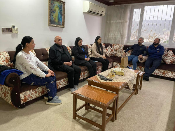 فرع دهوك لحزب بيت نهرين الديمقراطي يزور امهات لعوائل في محافظة  دهوك