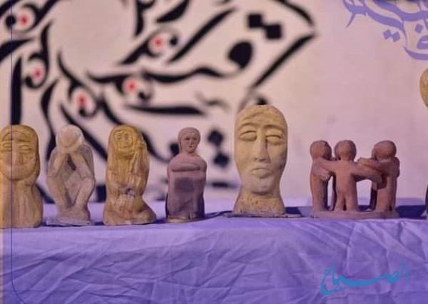 وجوه سومريَّة على الطابوق