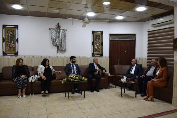 السكرتير العام لحزب بيت نهرين الديمقراطي يهنئ الصابئة المندائية