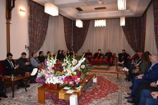 السكرتير العام يهنئ رؤساء كنائس شعبنا