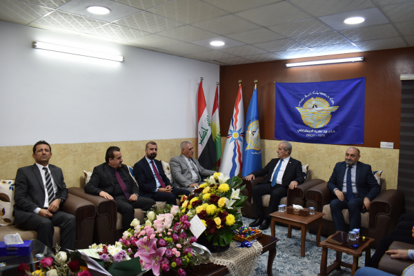 حزب بيت نهرين يستقبل المهنئين بمناسبة الذكرى الـ(46) لتأسيسه