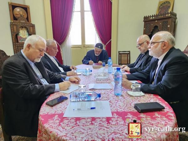 غبطة بطريرك السريان الانطاكي يعقد اجتماع السينودس الدائم في مقرّ الكرسي البطريركي &ndash; بيروت