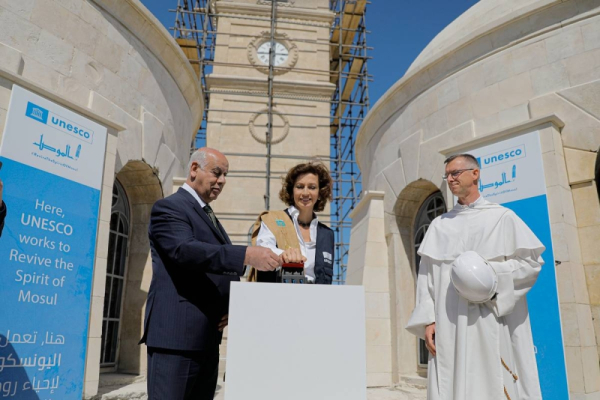 يونسكو تعيد تعمير أشهر كنائس الموصل