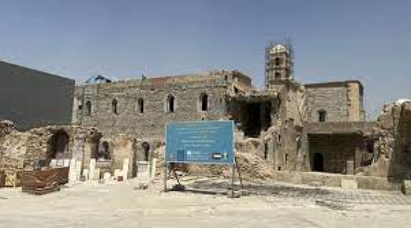 كنيسة الساعة في الموصل ستقرع أجراسها مجدّدًا بعد سنوات الحرب والدمار