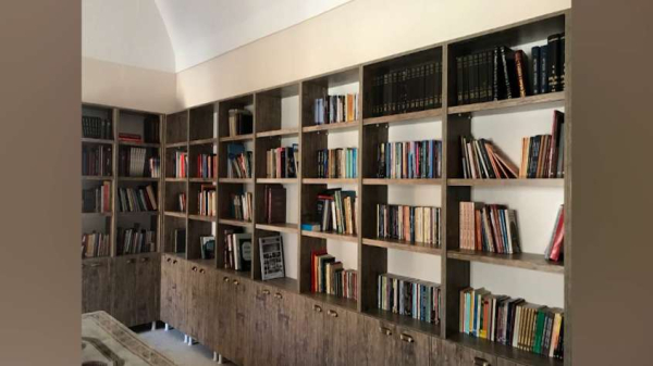 افتتاح أول مكتبة سريانية في طورعبدين
