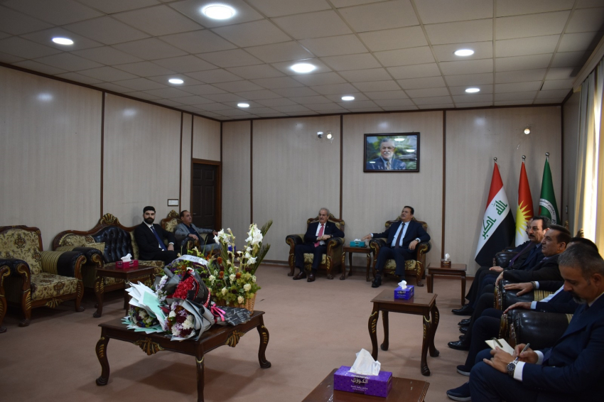 حزب بيت نهرين الديمقراطي يلتقي المركز الثالث للاتحاد الوطني الكوردستاني