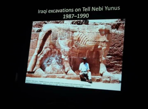 البعثة التنقيبية تمكنت التوصل إلى مخطط للقصر الاشوري الذي كان فوق تل النبي يونس