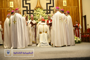 عرس كنسي كبير في الكنيسة الكلدانيّة بتنصيب مار بولس الثالث نونا