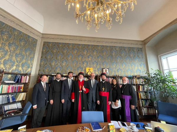 زيارة البطريرك مار آوا الثالث مؤسسة برو اورينتي في فيينا