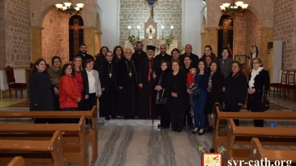 البطريرك يونان يلتقي أبناء الرعية في القامشلي، ومجلس شيوخ القبائل في الحسكة