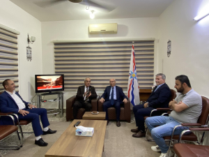 هكاري يهنيء مسؤول المنظمة الآثورية الديمقراطية