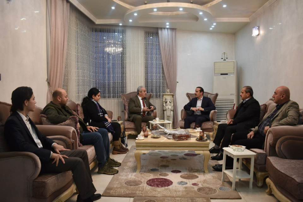 السكرتير العام في جولة تفقدية إلى محافظة دهوك