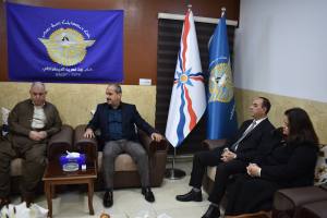 بيت نهرين الديمقراطي يستقبل وفداً من حزب العمال وكادحي كوردستان