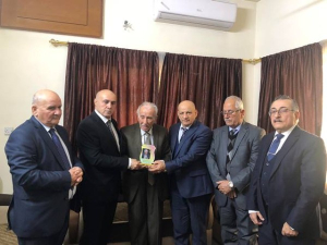 اتحاد الادباء السريان يكرم الكاتب سعيد شامايا