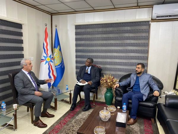 السكرتير العام يستقبل ممثل UNAMI…