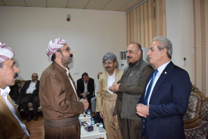 السكرتير العام لحزب بيت نهرين الديمقراطي يهنئ الأمير حازم بمناسبة عيد جما