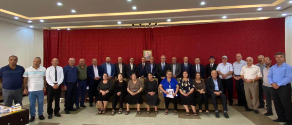 السكرتير العام لحزب بيت نهرين الديمقراطي يشارك الحفل التابيني لذكرى وفاة جميل روفائيل