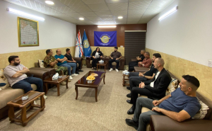 فرع اربيل لحزب بيت نهرين الديمقراطي يعقد اجتماعه الدوري بحضور عدد من الاعضاء والكوادر