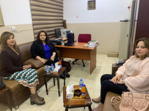 التنظيم النسوي لحزب بيت نهرين يهنيء جمعية الثقافة المندائية بمناسبة عيد البرونايا