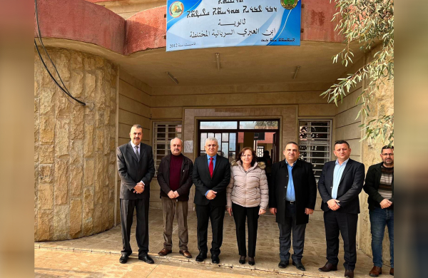 وفد الدراسة السريانية يزور المراكز الامتحانية في قصبة كرمليس ونواحي برطلة والقوش