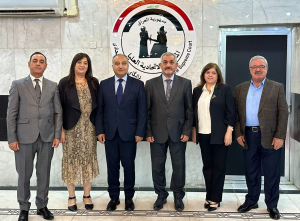 وفد من احزاب شعبنا يلتقي رئيس المحكمة الاتحادية
