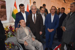 السكرتير العام يشارك مراسيم تكريم المناضل سعد خالد