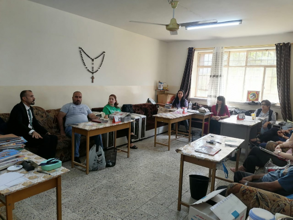 قسم الدراسة السريانية في تربية كركوك يعقد لقاءً تربويا