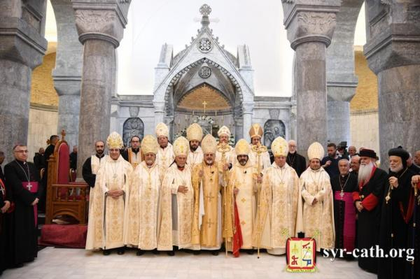 بطريرك السريان الكاثوليك الأنطاكي يرسم الخوراسقف يونان مبارك حنّو مطراناً رئيس أساقفة لأبرشية الموصل وتوابعها