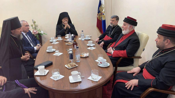 وصول قداسة البطريرك مار آوا الثالث موسكو بدعوة من بطريرك موسكو