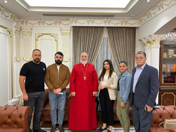 قداسة البطريرك مار آوا الثالث يجتمع مع اللجنة الاستشارية الهندسية